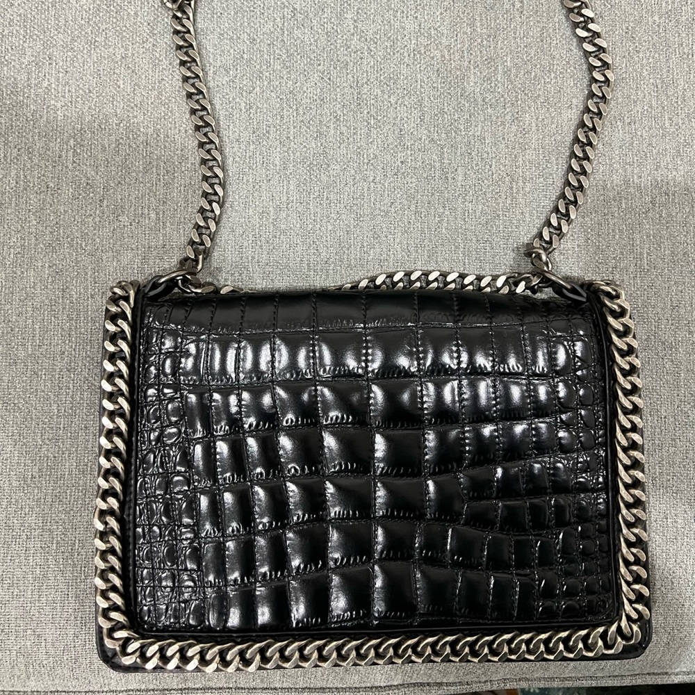 Black chain crossbody